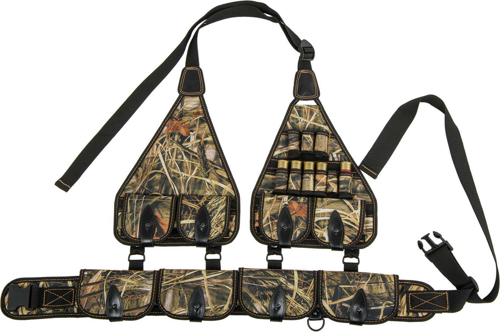 Патронташ на утку ХСН 49 патронов, камыш