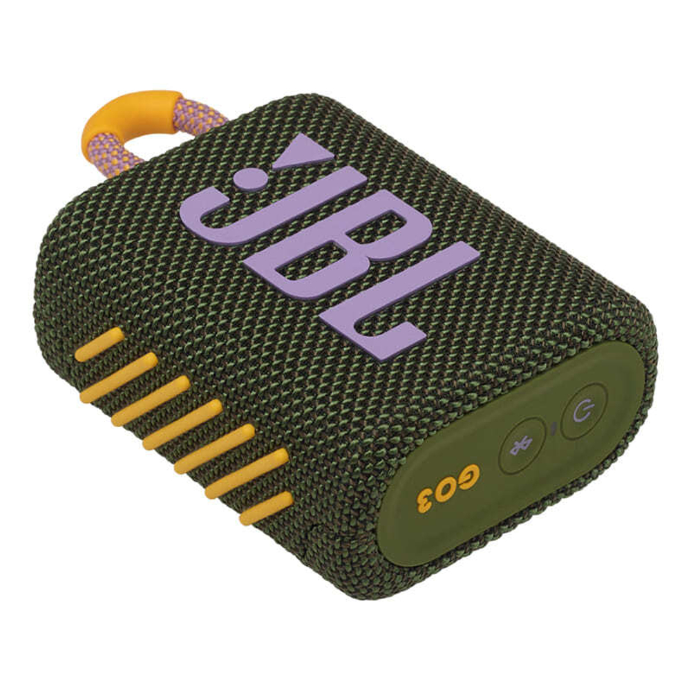 Портативная колонка JBL Go 3 Green, зеленый