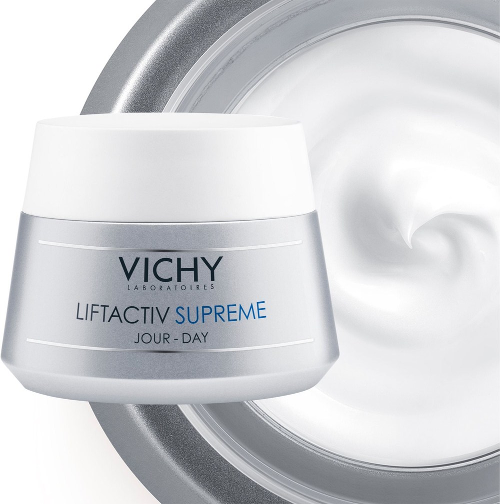 Vichy Liftactiv Supreme - дневной лифтинг-крем для сухой и очень сухой кожи /   50  ml  / GTIN 3337871328801