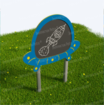 Уличный магнитно-меловой модуль Инопланетный гость