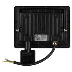 Прожектор светодиодный уличный ЭРА LPR-042-2-65K-050 50Вт 6500К 4000лм IP44 регулируемый ИК датчик | Прожекторы Стандарт