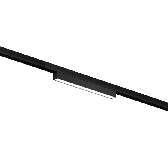 Уличный трековый светильник Базис / Basis Exility IP 4000К 12Вт 120° черный Outdoor o-tr02-1-s-12wb4k