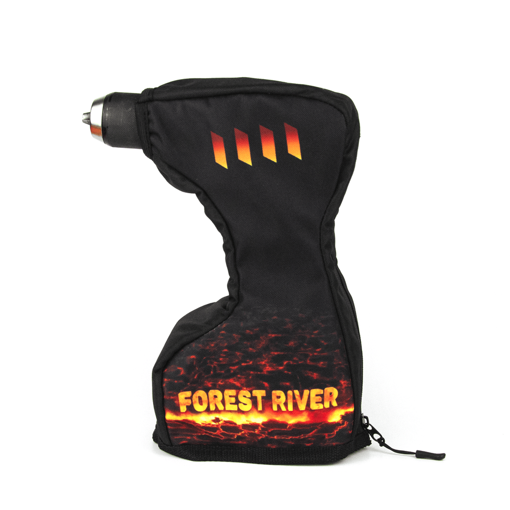 Чехол для шуруповерта FOREST RIVER утепленный, с влагозащитной молнией (комплект 3в 1), Черный