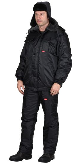 Шапка-ушанка "Сириус-Люкс" (т.серый)