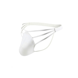 Мужские трусы стринги белые Romeo Rossi RR1022-1