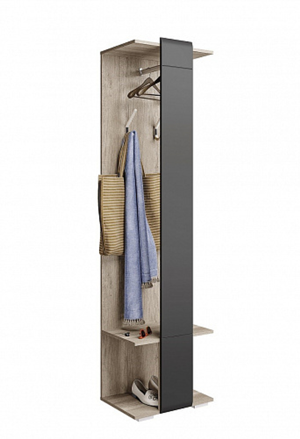 Вешалка Наоми ВШ-02, графит