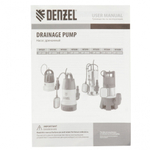 Дренажный насос DP500E, 500 Вт, подъем 7 м, 7000 л/ч Denzel