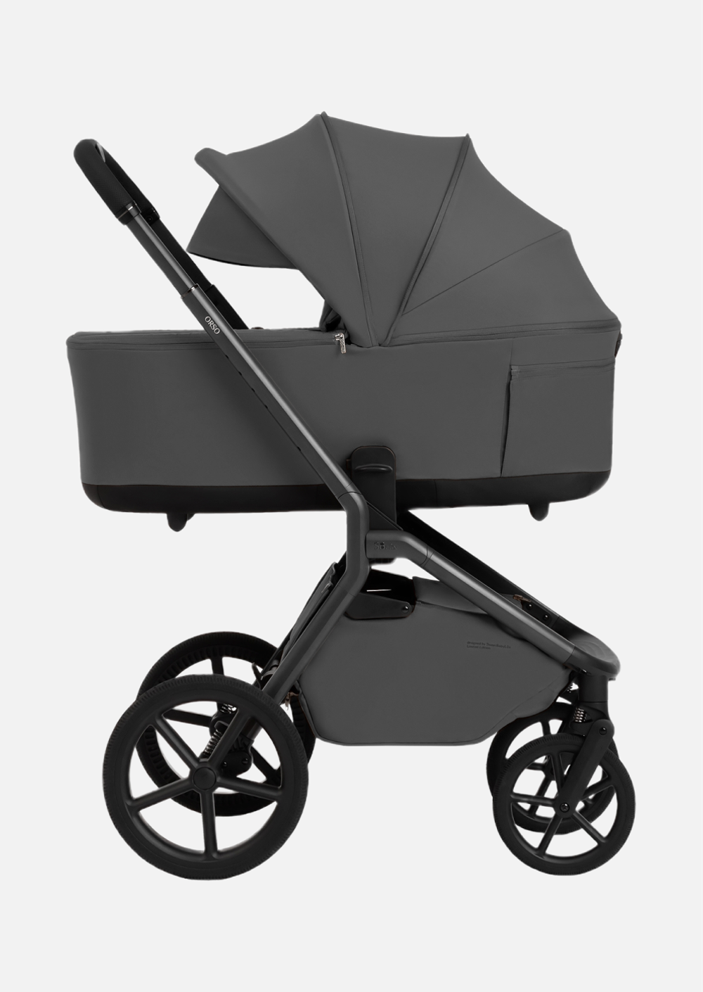 Sweet Baby Коляска 2 в 1 SBL Dark Grey