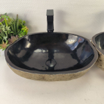 Раковина из речного камня ПАРА! RS-65484 50*36*16 0866