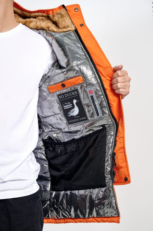 Куртка Аляска Nord Denali Space NASA (оранж - orange)