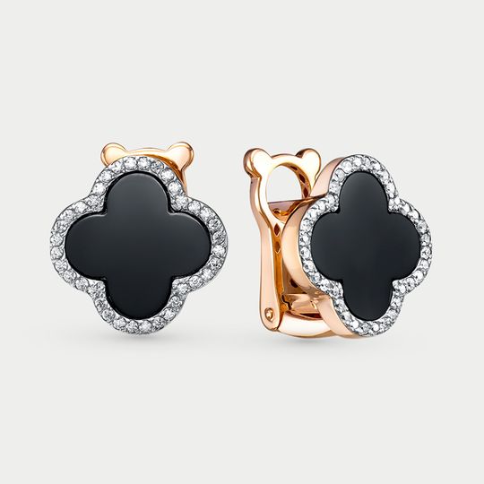 Серьги золотые