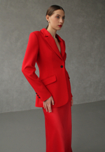 Жакет однобортный