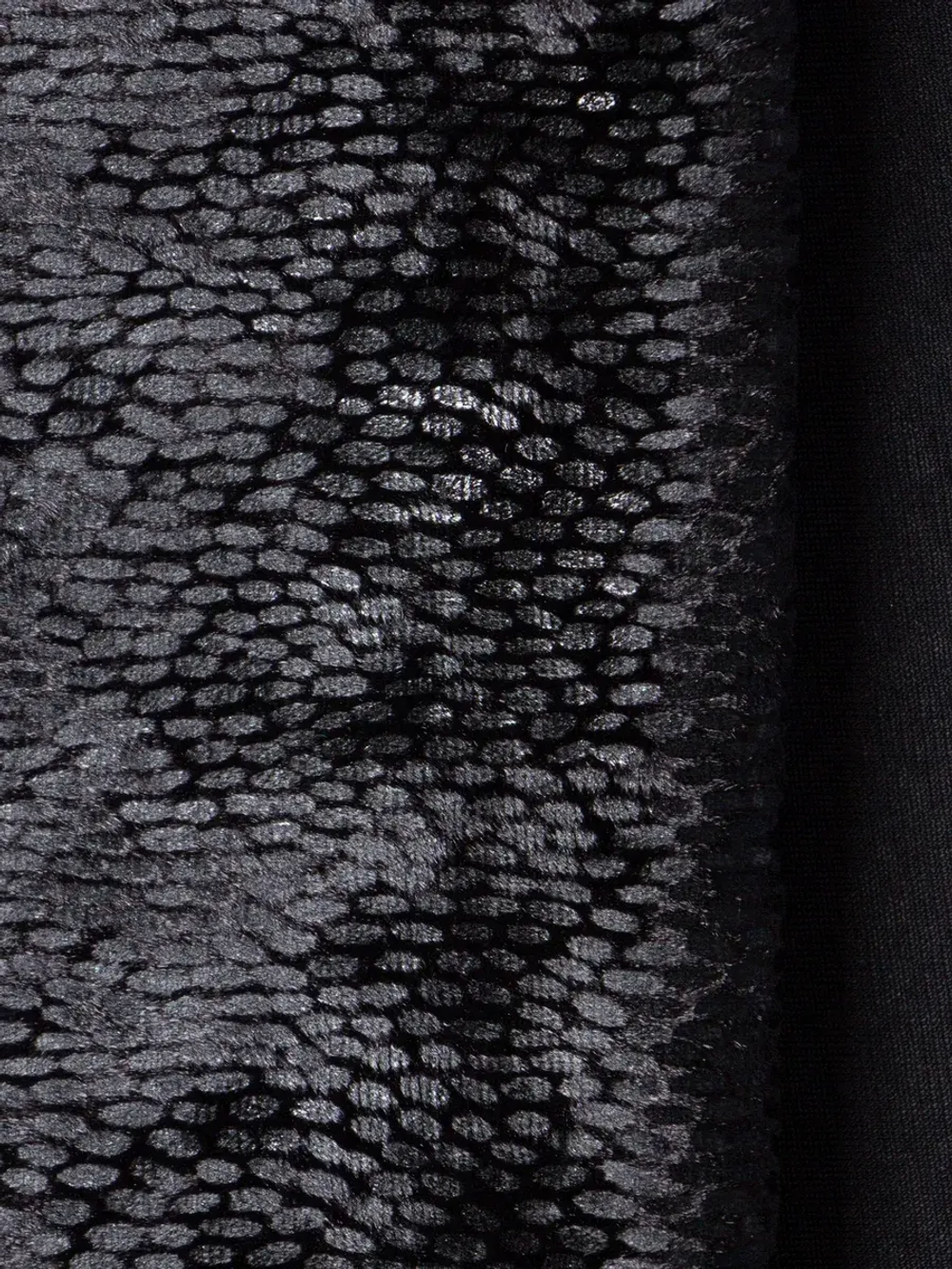 Юбка для девочки черная блестящая