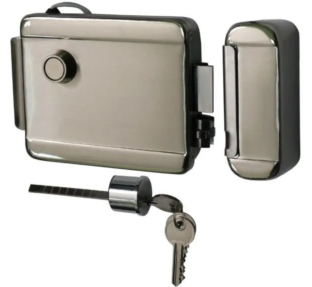 Электромеханический уличный замок