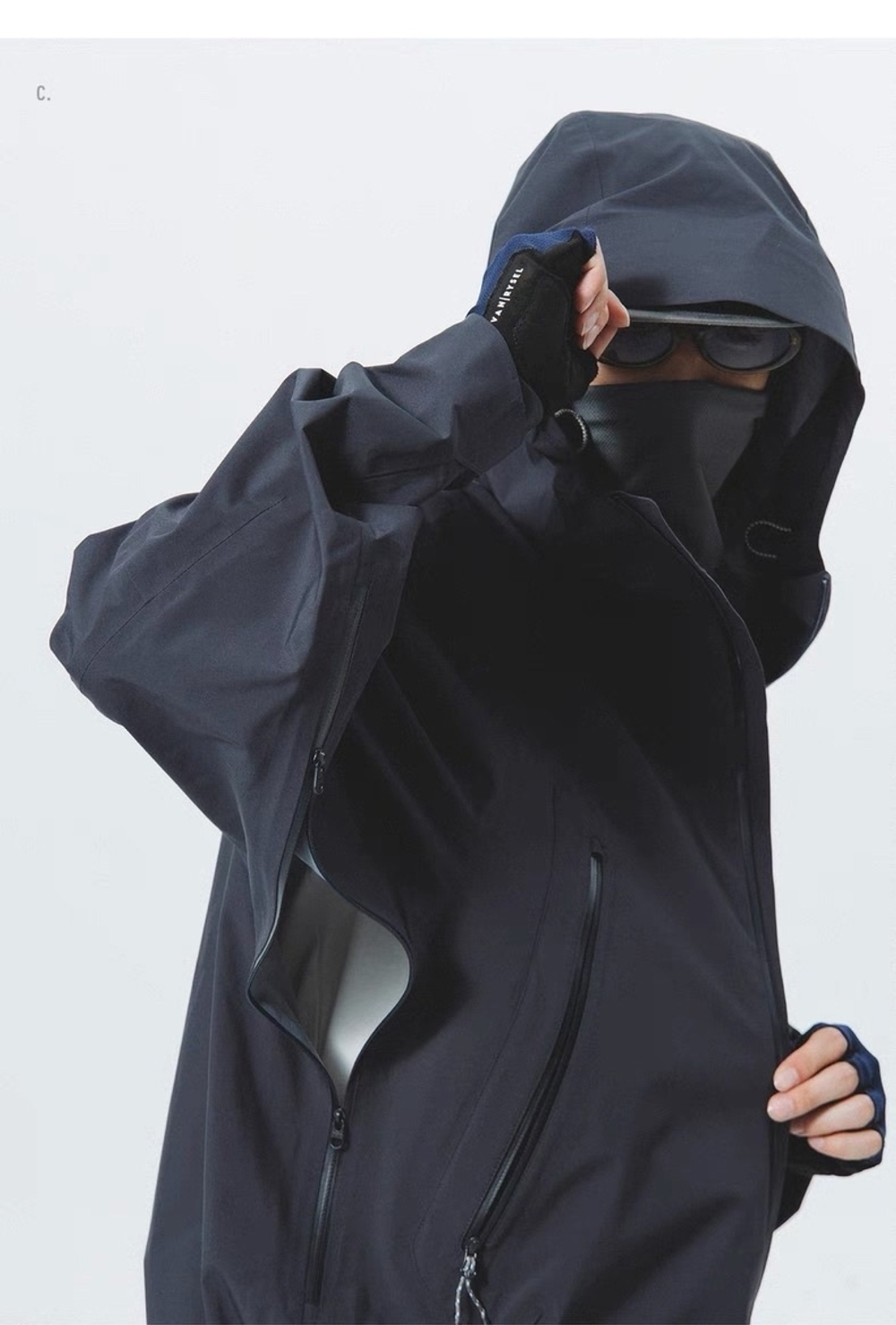 Куртка Nothomme Blue Outdoor Hiking Black