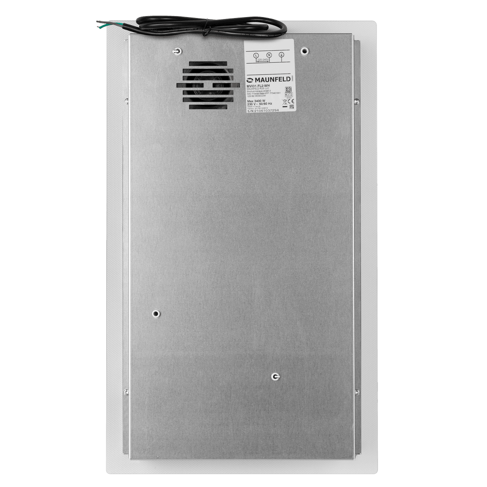 Индукционная варочная панель с Flex Zone и Booster MAUNFELD MVI31.FL2-WH
