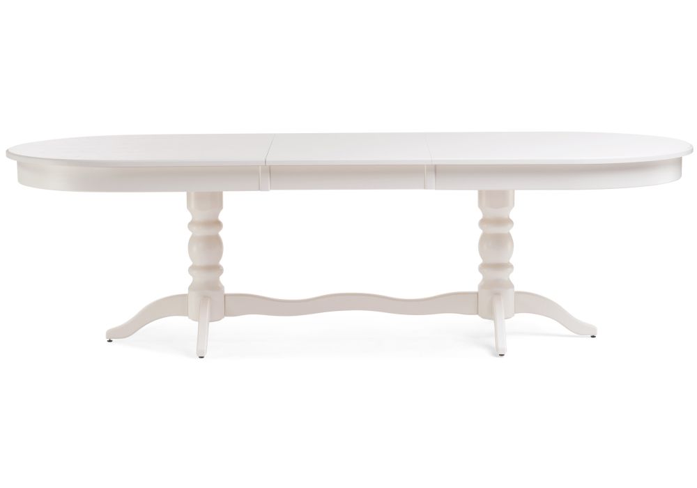 Стол Дейвер 200(260)х100х76 молочный