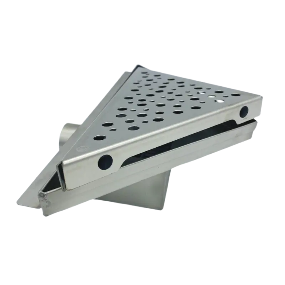 Трап с гориз из ниж.стали угловой (гидро+сухая защита)20х20 TIM