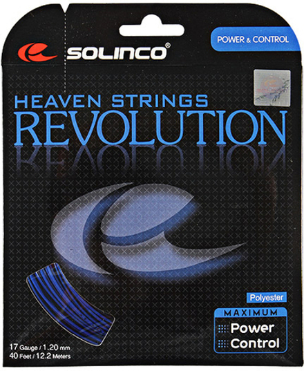 Теннисные струны Solinco Revolution (12 m) - blue