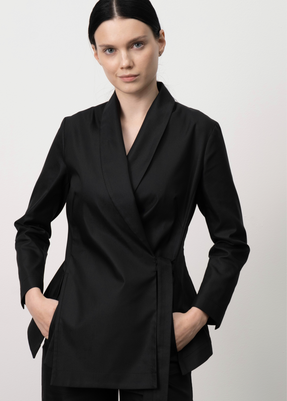 Жакет с запахом