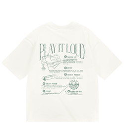 Футболка HAIDED LOUD Ecru