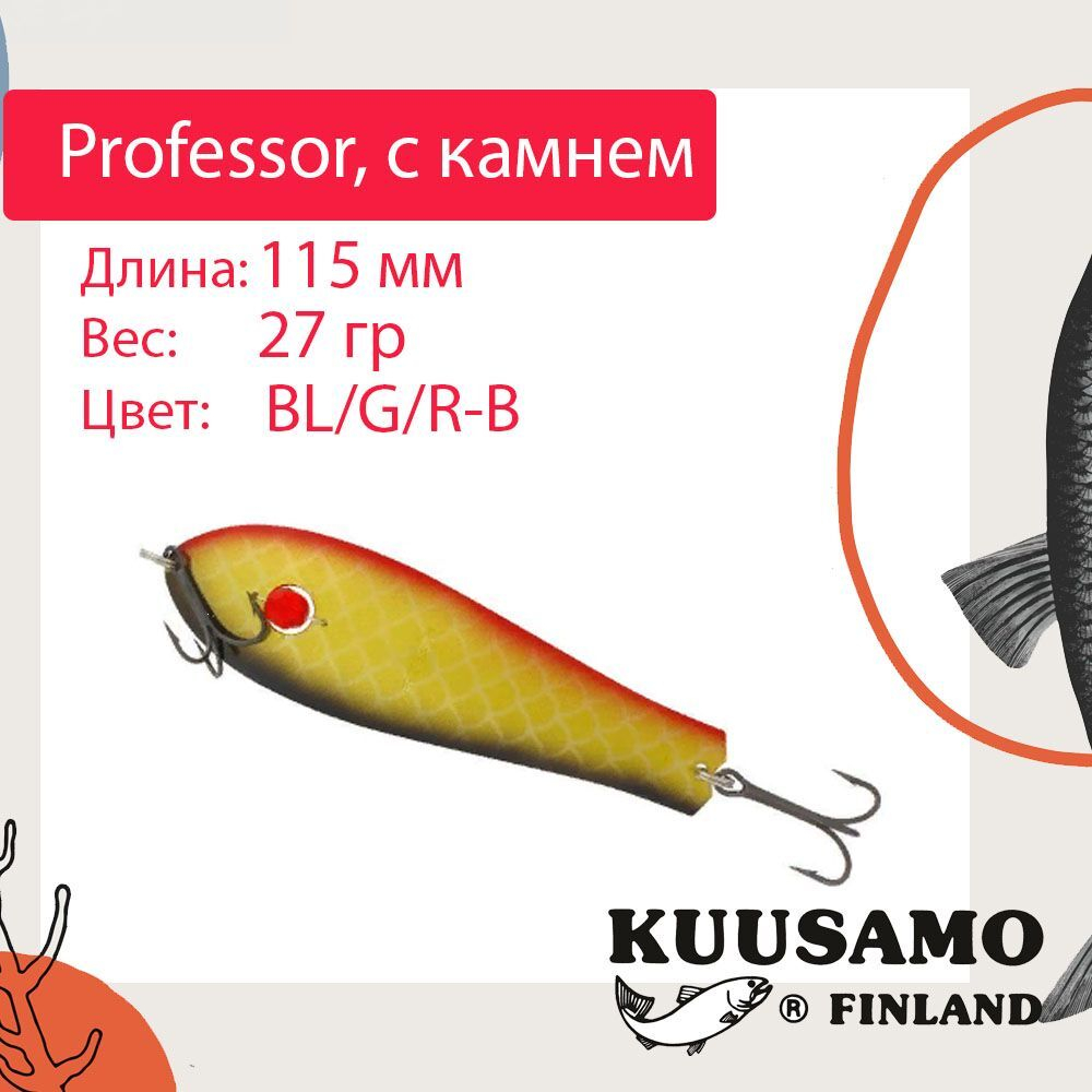 Блесна для рыбалки Kuusamo Professor