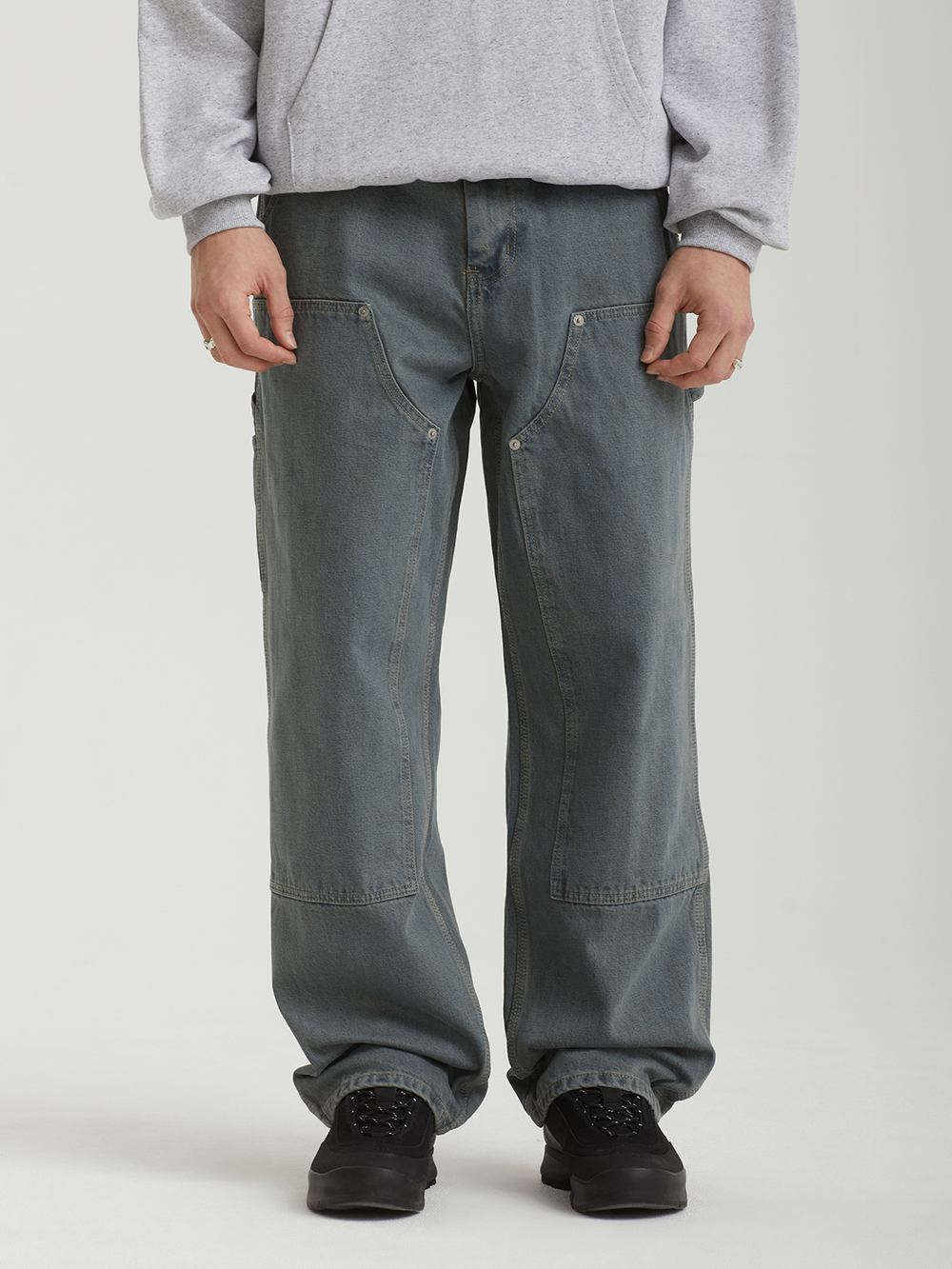 Мужские Джинсы Denim Double Knee