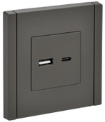 Розетка USB  IEK FP-U22-018-K03