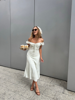 Платье Country girl молочный