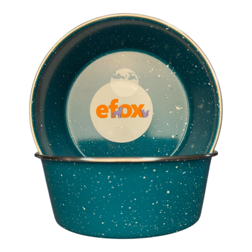 Миска "efox" для питомцев из нержавеющей стали, форма чаша