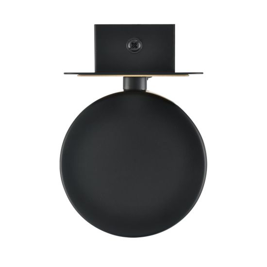 8264/1W COMFI LN26 432 металл, черный/дерево Бра GX53 LED 1*7W 220V LELAND