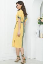 Платье "Фестия" (манго/оливка) П5608 LT Collection (Акция)
