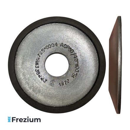 Круг чашечный алмазный шлифовальный 80x20x5x1.5x9.5 ACP 50/40
