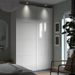 Шкаф-купе - IKEA PAX/FÄRVIK/ПАКС/ФЭРВИК ИКЕА, 150x66x236 см,  белый