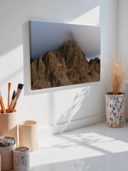 Картина на стену 40 X 50 Гора в тумане