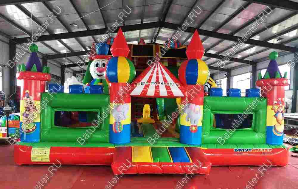 Коммерческий надувной батут "Цирковая арена"