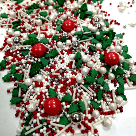 Посыпка микс "Счастливого рождества" (50 г.)