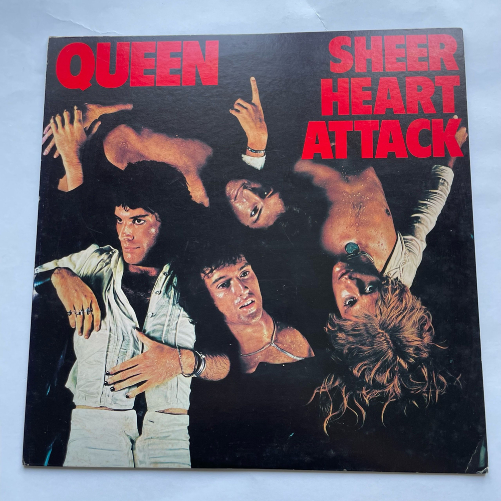 Винтажная виниловая пластинка LP Queen Sheer Heart Attack (Япония 1975) (Без Оби)