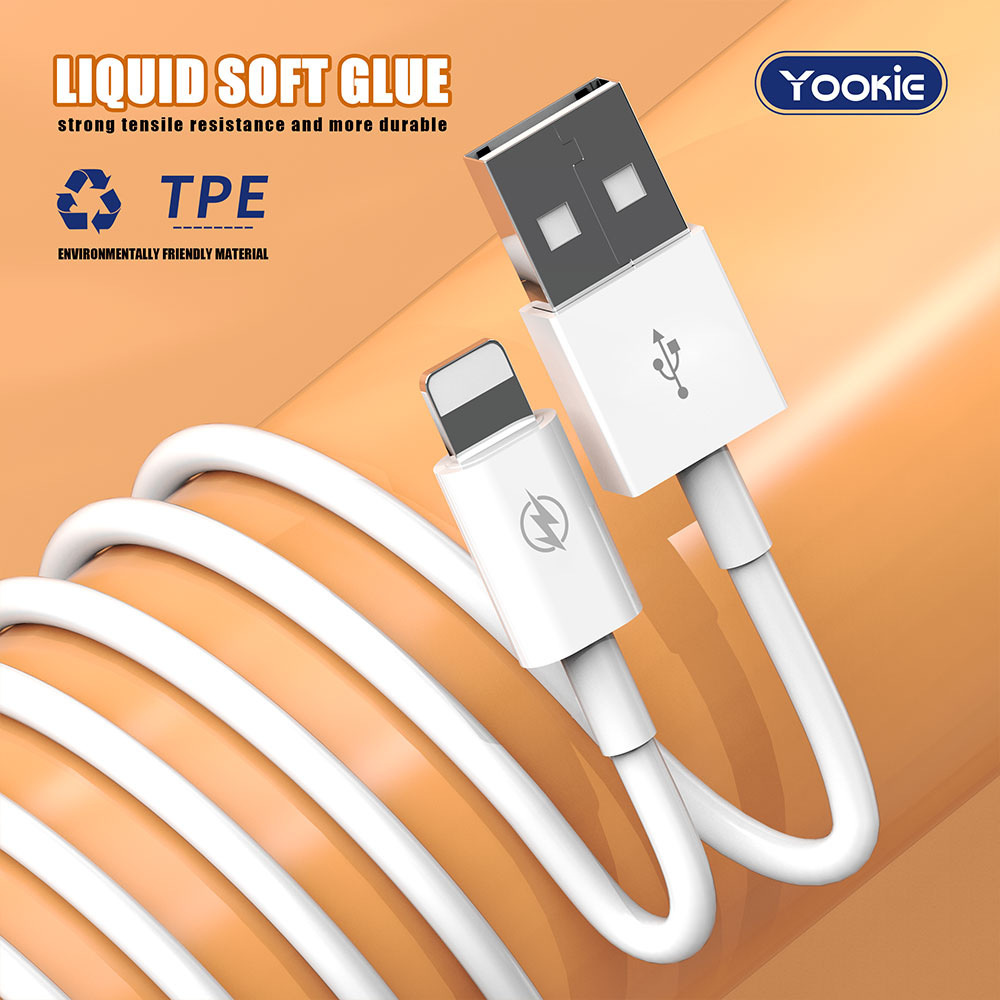 Кабель Yookie CB1-1M USB - Lightning