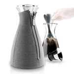 Кофейник cafe solo в неопреновом текстурном чехле, 1 л, темно-серый