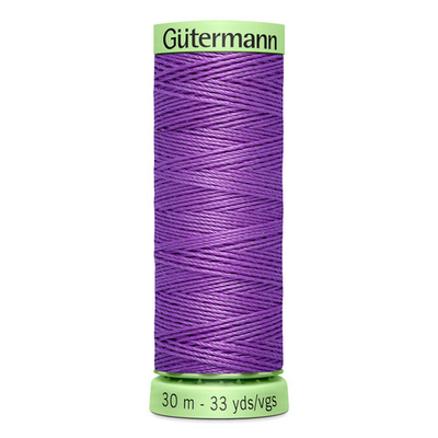 Нить Top Stitch 30/30 м для декоративной отстрочки, Gutermann, 391 сиреневый
