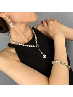 Серьги бижутерия из муранского стекла