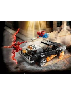 Конструктор Человек Паук и Призрачный Гонщик 242 детали