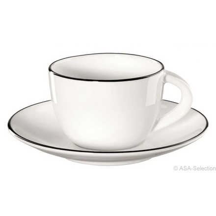 ASA - A&#39;Table Ligne Чашка с блюдцем 70мл для эспрессо / артикул   1930113  / GTIN 4024433324096