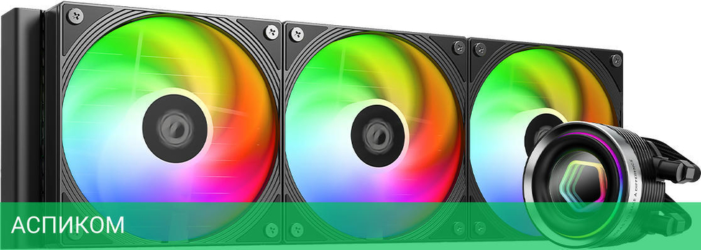 Система жидкостного охлаждения для процессора ID-Cooling FX360 INF черный