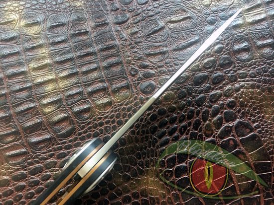 Складной нож Reptilian Мото c клинком из стали 9Cr18MoV, рукоять G10 / алюминий