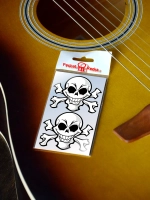 Стикеры - Череп с костями