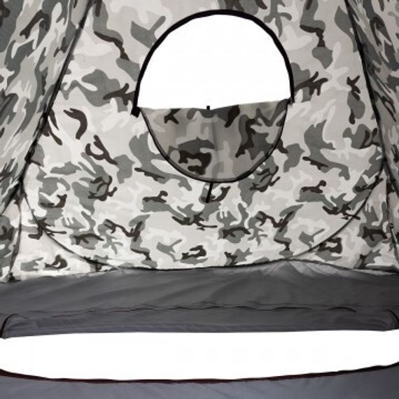 Палатка зимняя PREMIER автомат 1,8*1,8 КМФ дно на молнии