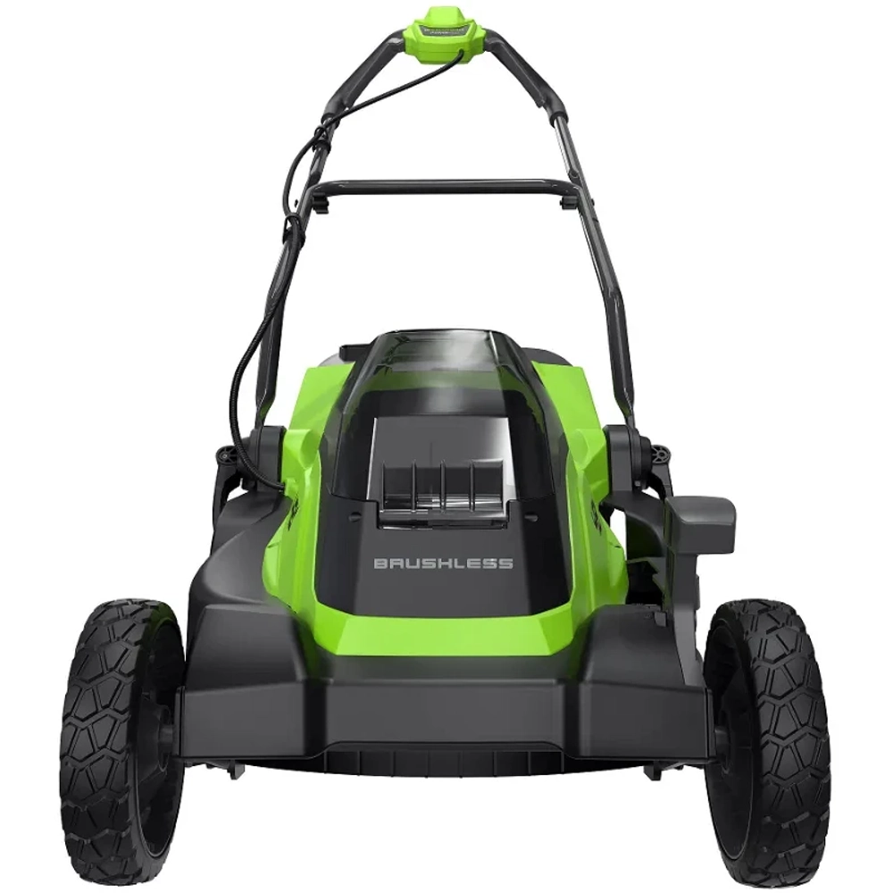 Аккумуляторная газонокосилка Greenworks GD24X2LM361 24В (без АКБ и ЗУ) нож 36 см, 2520707