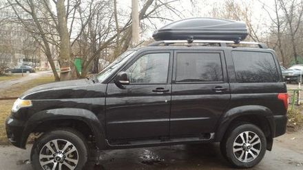 Автобокс Way-box на крышу УАЗ Патриот